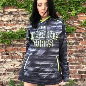 under armour hoodie fashion marine